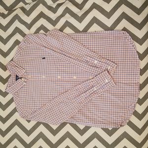 Boys L Polo by Ralph Lauren plaid button down. Smoke free home. Never worn!